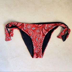 BANDANA PRINT BIKINI BOTTOMS